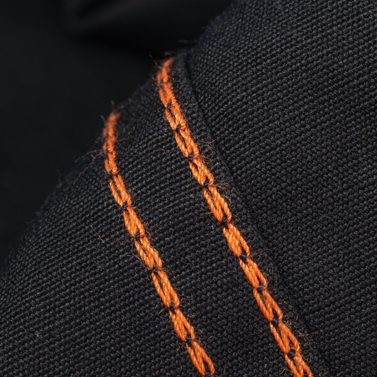 IHSH-394-BLK 7oz Fatigue Cloth Western Shirt - Black - 13