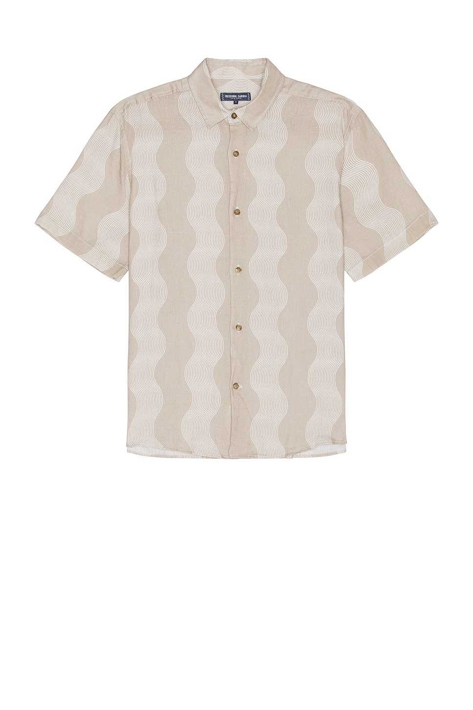 Castro Cabana Stripe Linen Classic Shirt - 1