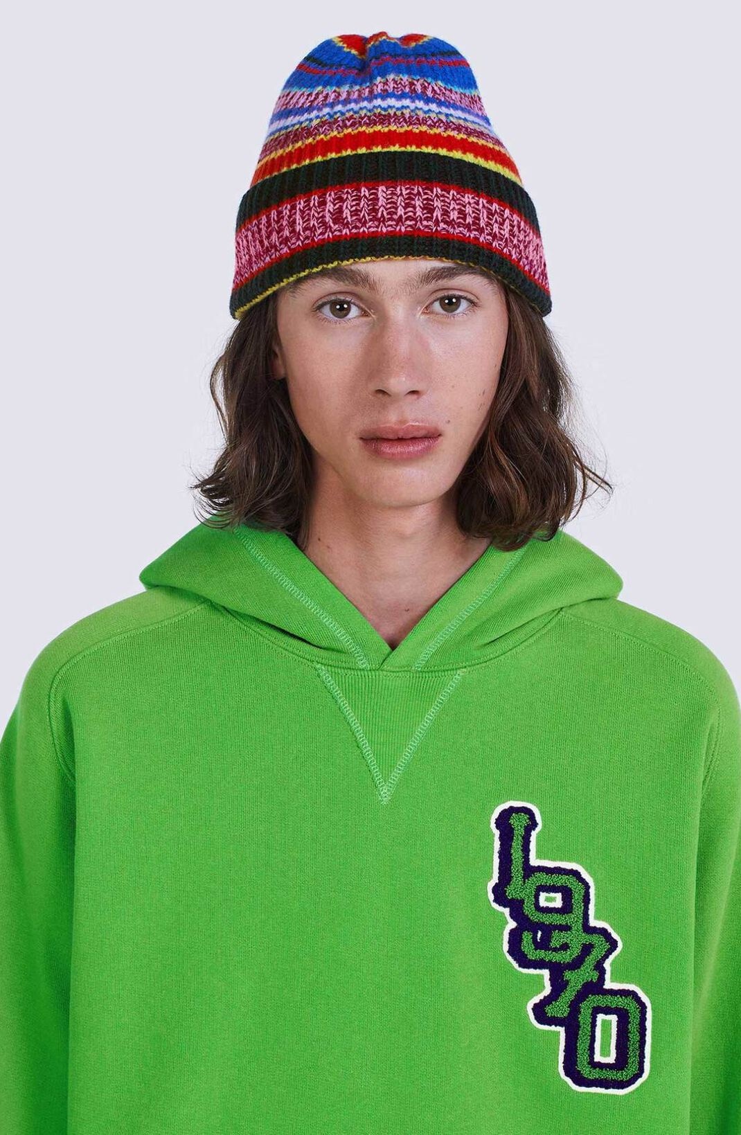 'Tiger Varsity' oversized hoodie - 7