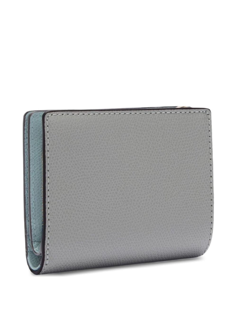 Camelia logo leather wallet - 2