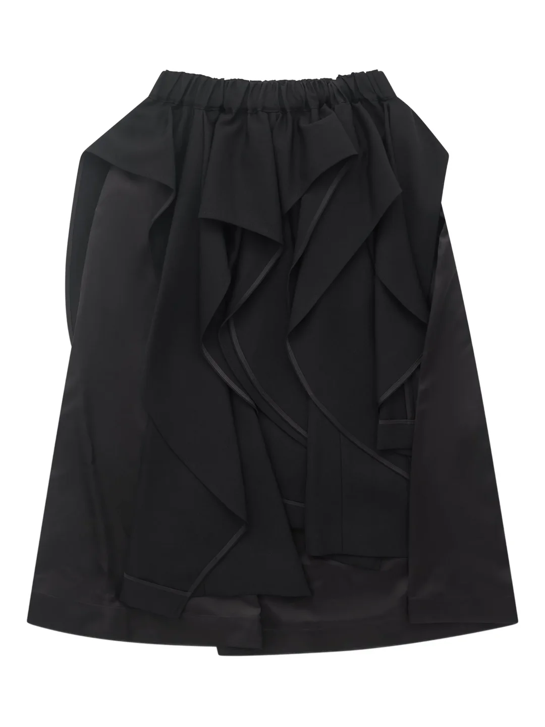 Wool Gabardine Skirt - 1