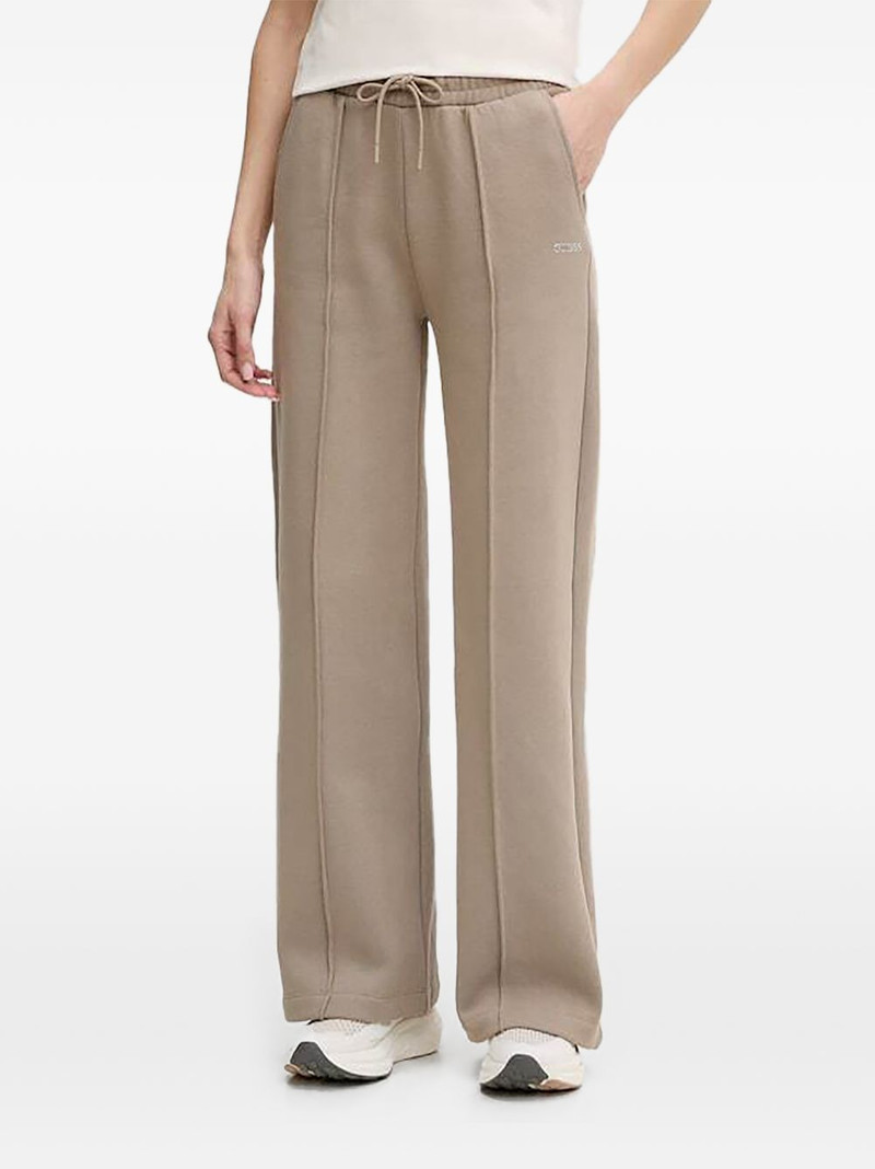 drawstring wide-leg track pants 1
