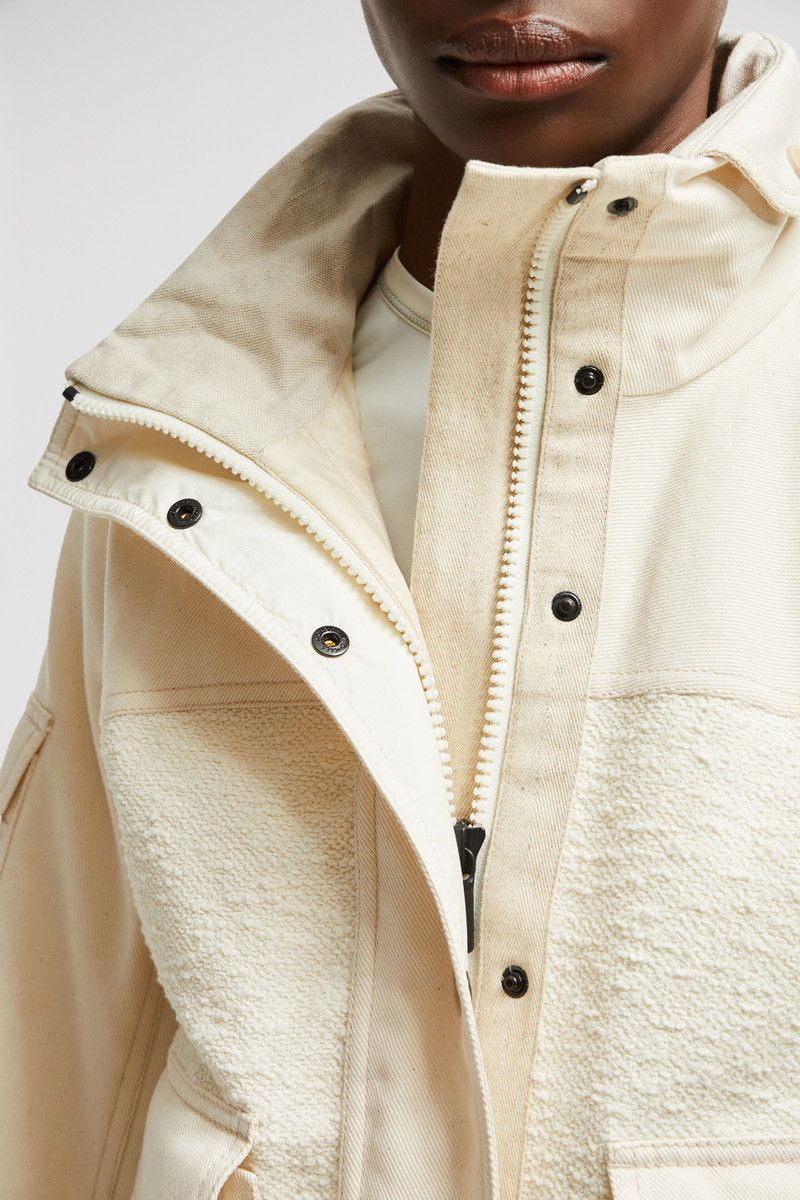 Soignes Bouclé & Cotton Short Down Jacket 9