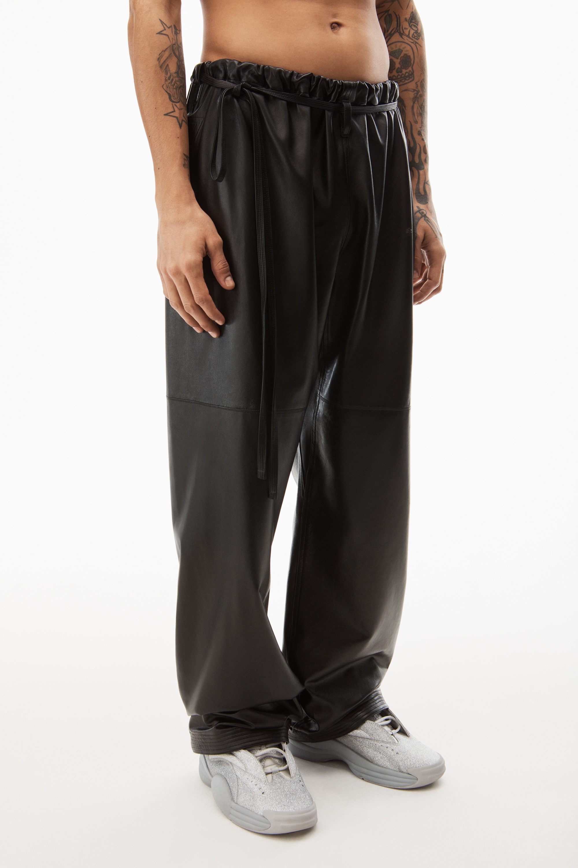 KARATE PANT IN LAMBSKIN - 3
