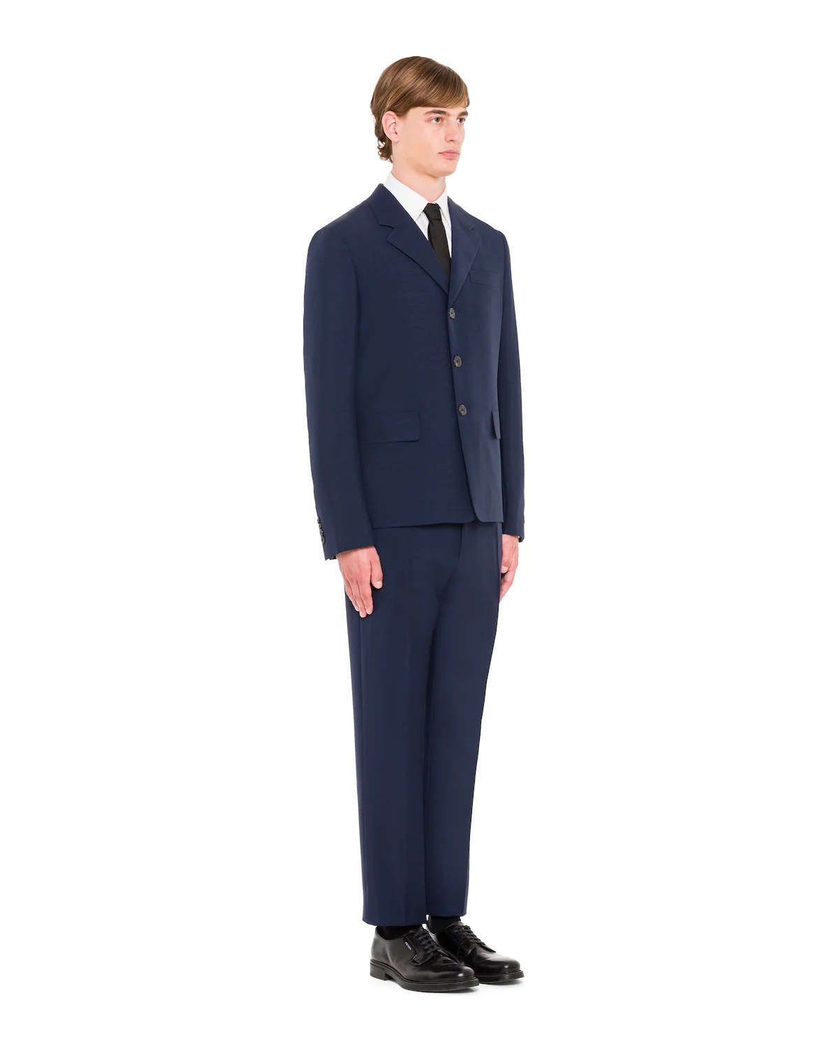 Single-breasted wool and mohair suit - 3