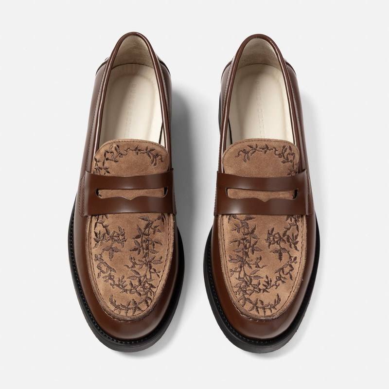 Wilde Chestnut Vine Penny Loafer - Men's 1