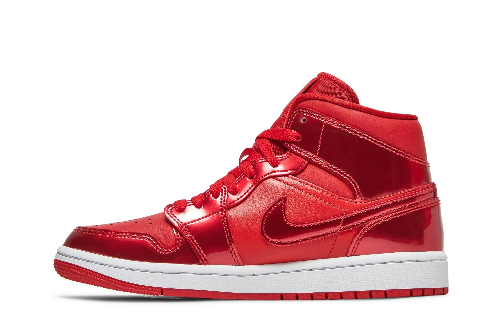 Wmns Air Jordan 1 Mid SE 'University Red Pomegranate' - 3