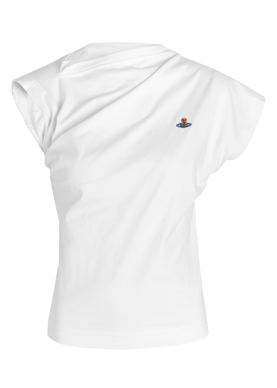 Vivienne Westwood Hebo Asymmetric Cotton T-shirt - 1