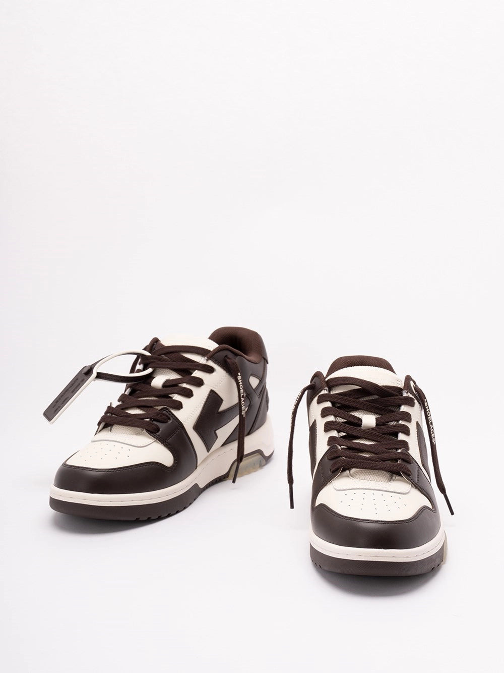 Off White Men `Out Of Office Calf Leather` Sneakers - 2