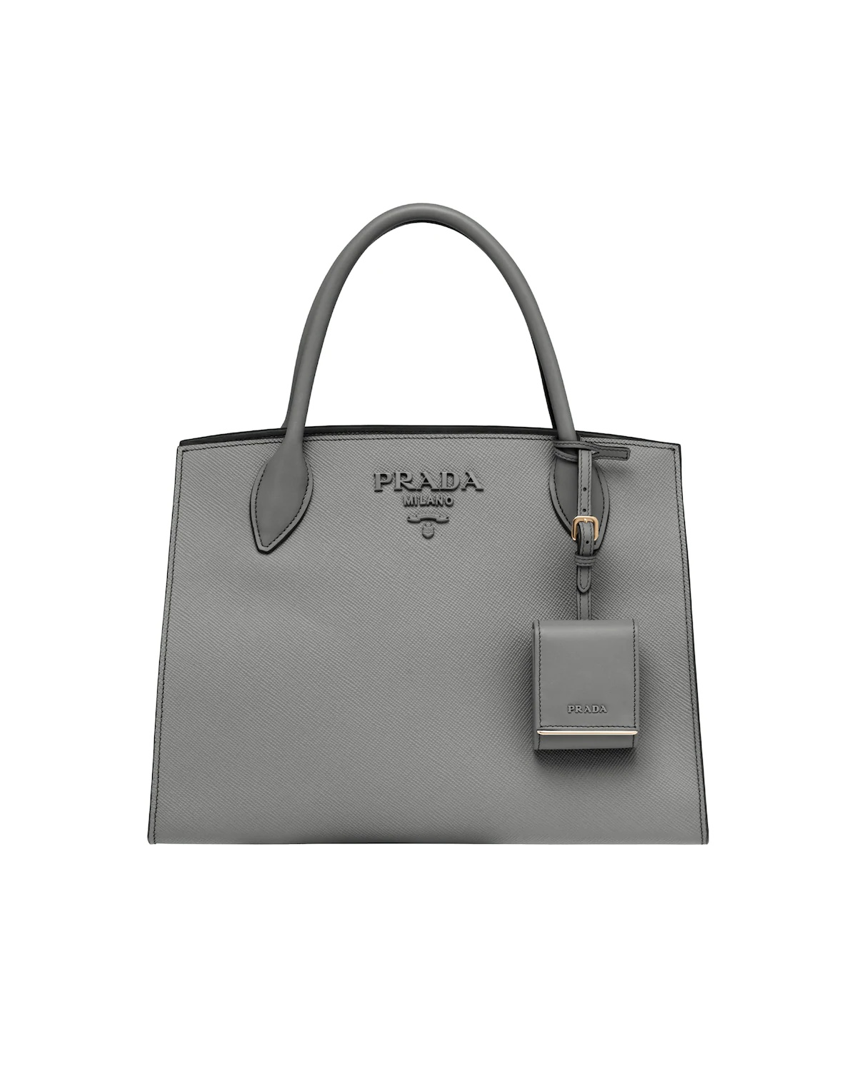 Medium Saffiano leather Prada Monochrome bag - 1