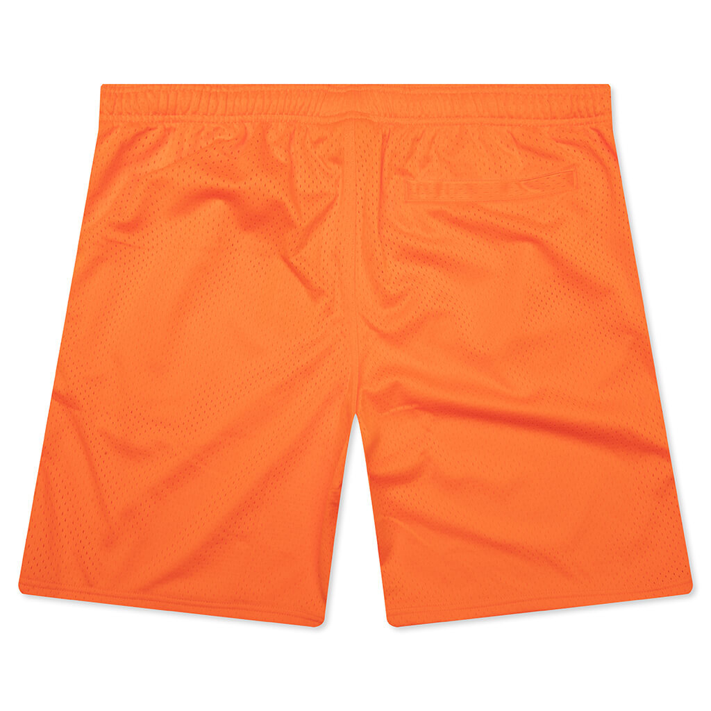 MESH BASIC SHORTS - ORANGE - 2