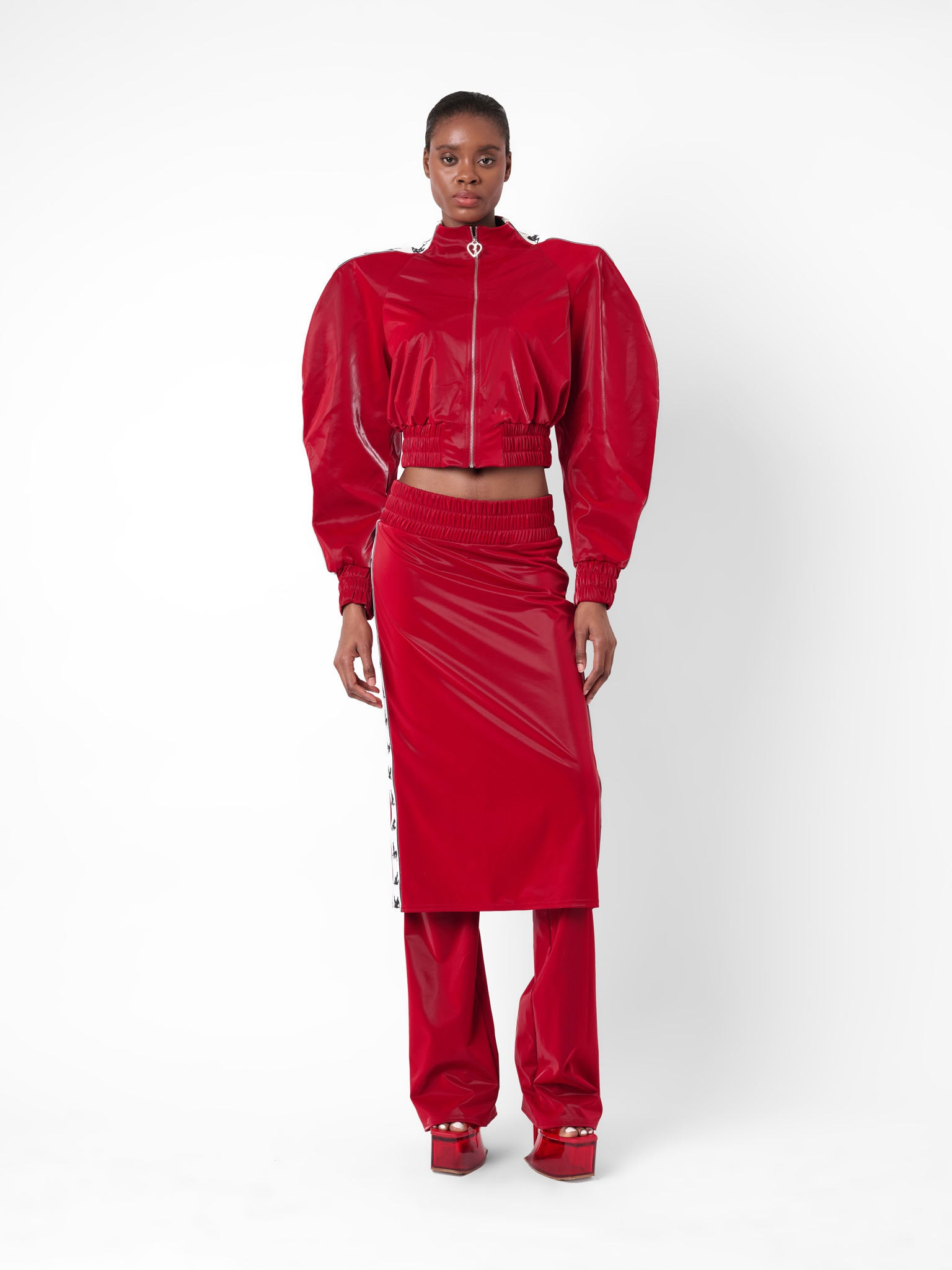 PREMIER TRACKSUIT JACKET RED - 7