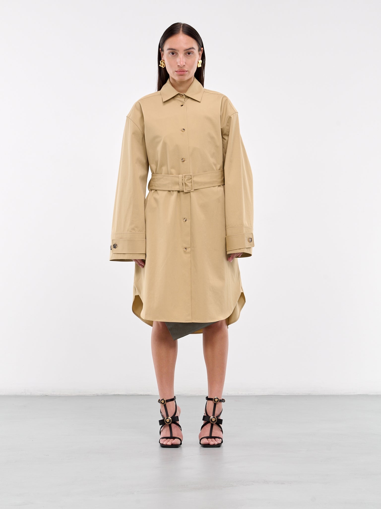 Trench Coat Dress - 1