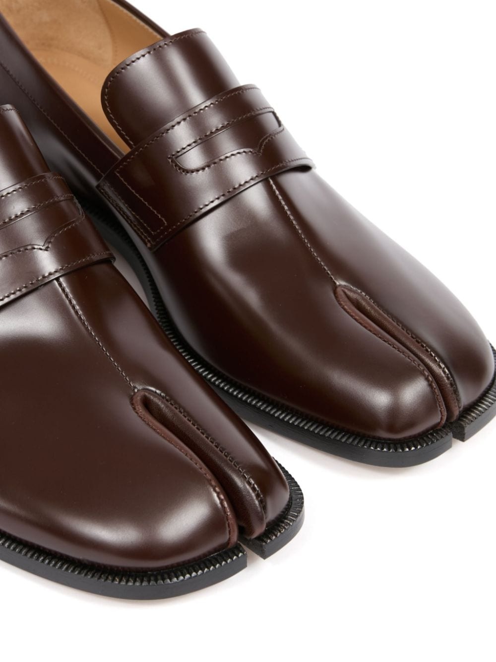Tabi leather loafers - 5