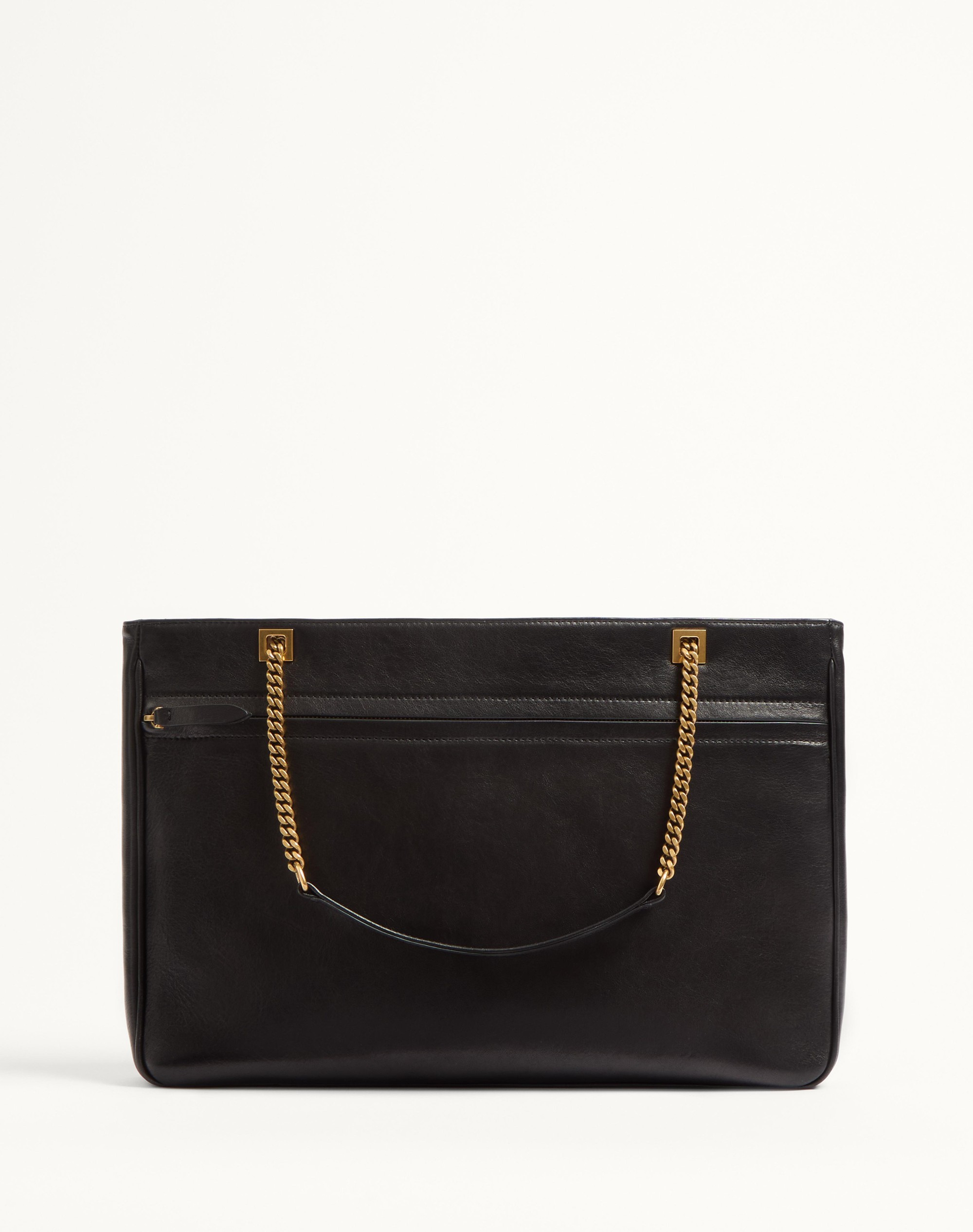 VALENTINO GARAVANI VIVA SUPERSTAR MEDIUM NAPPA LEATHER SHOPPING BAG - 5