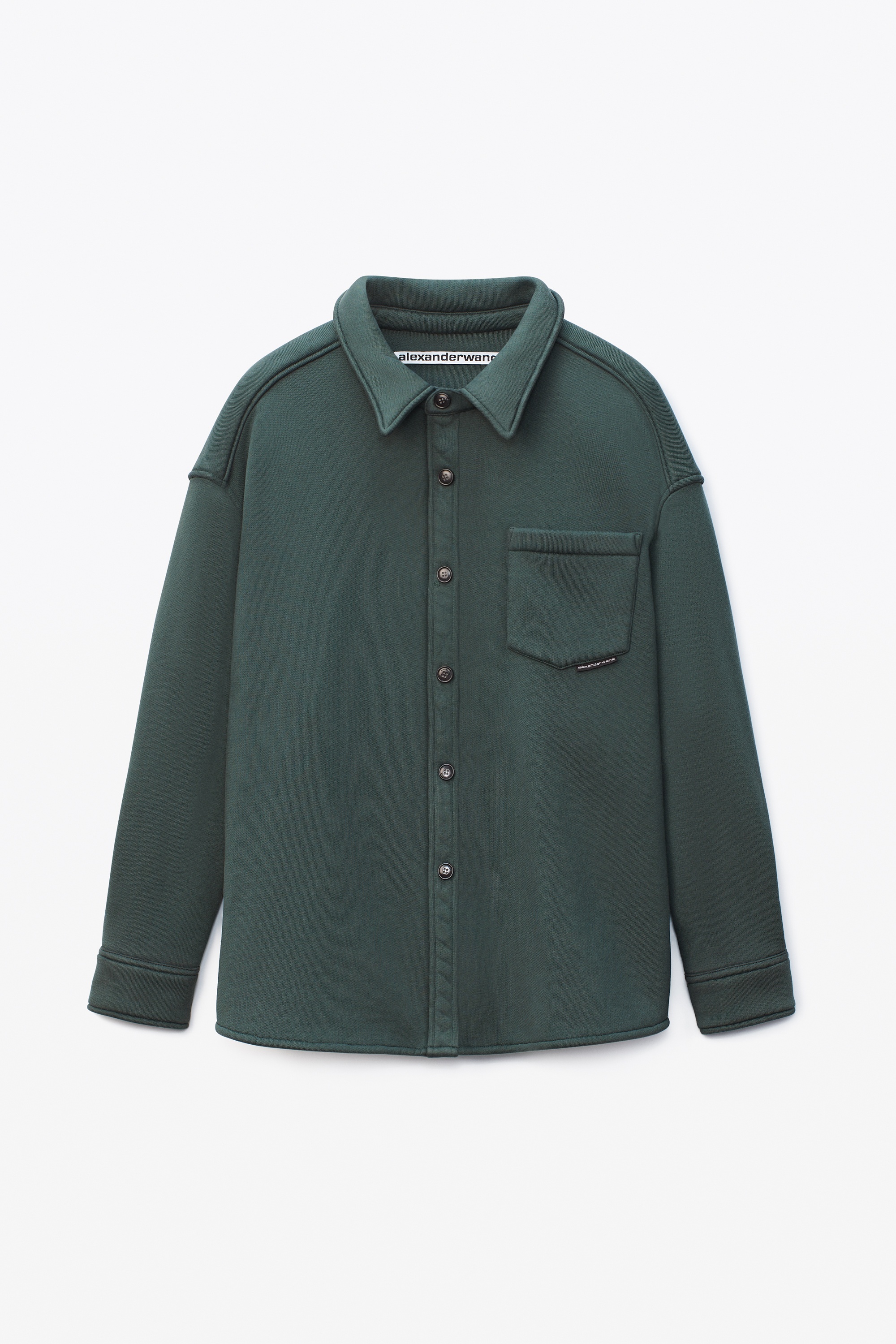 SHIRT JACKET IN TERRY - 1