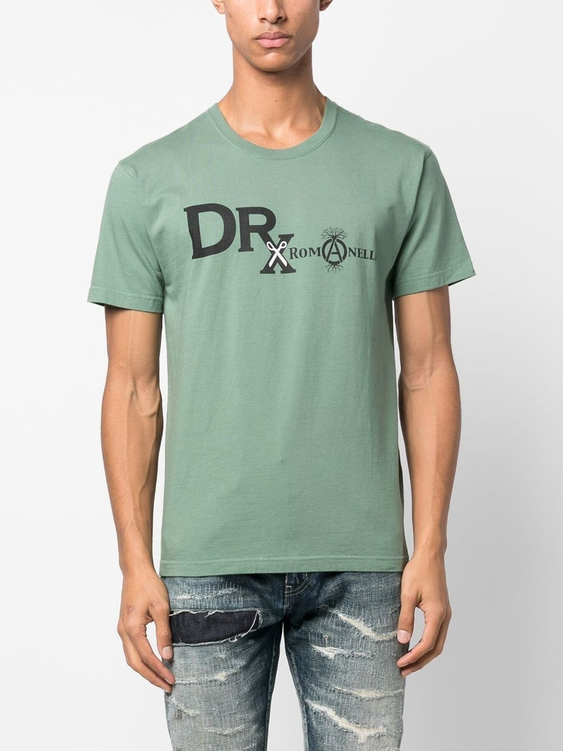 logo-print detail T-shirt 3