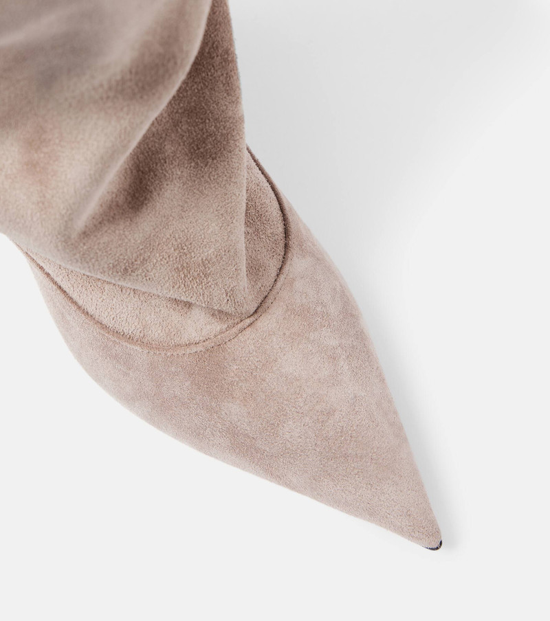 Ines suede over-the-knee boots 5