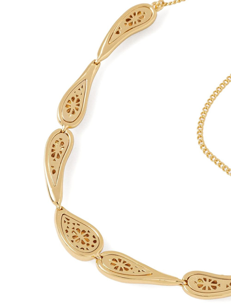 teardrop-shaped necklace 3