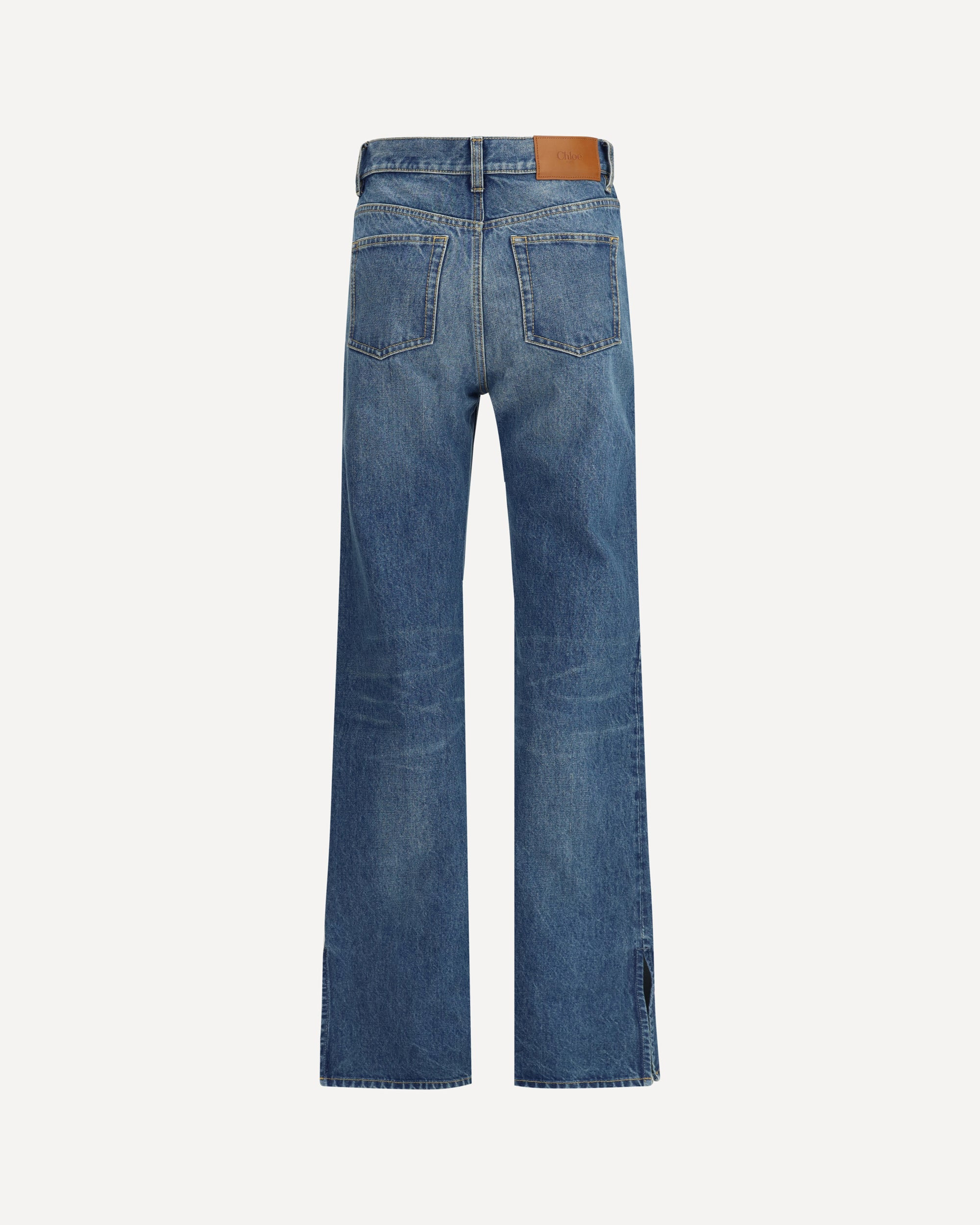 Straight-Leg Denim Jeans - 2