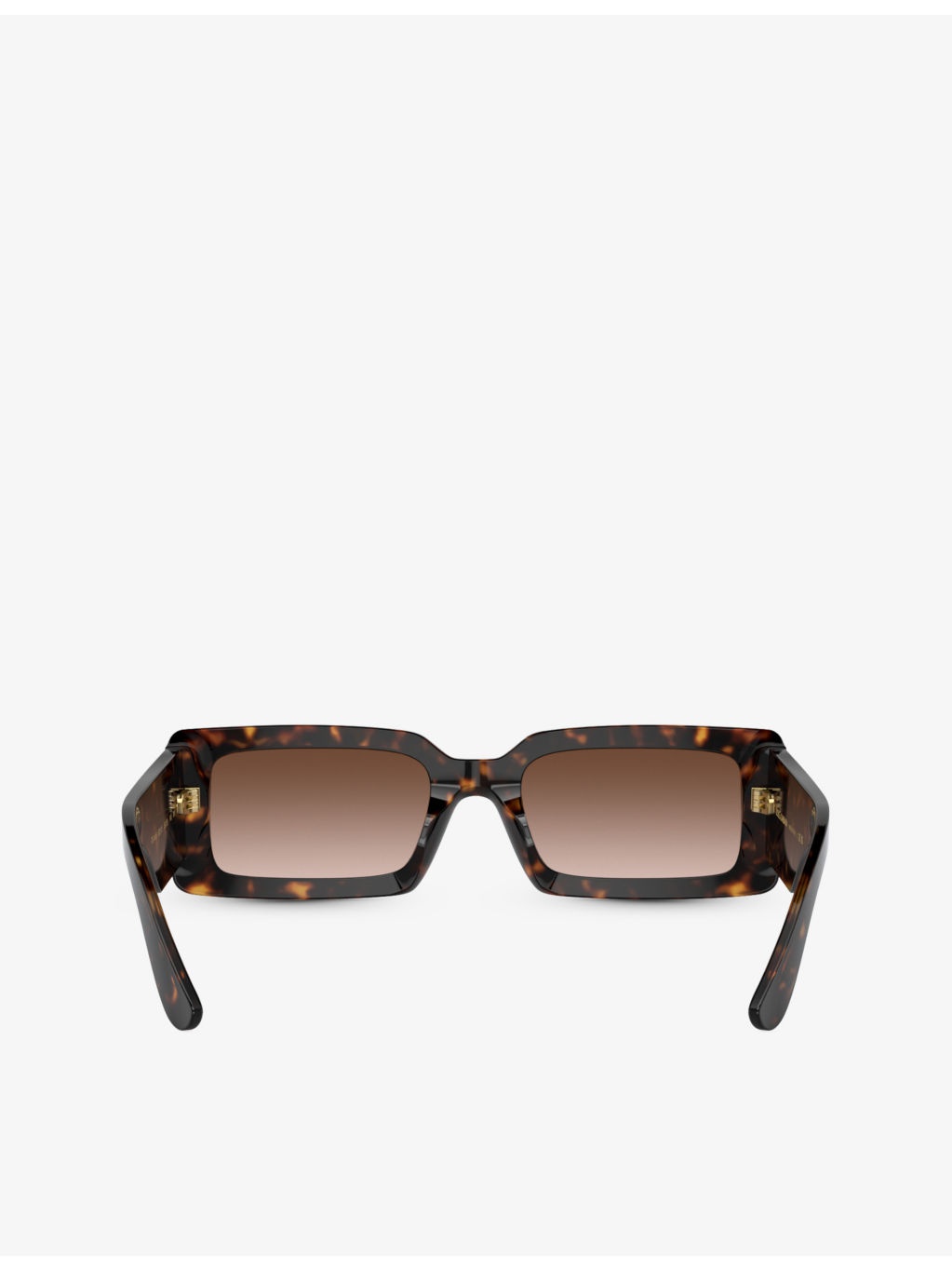 DG4416 Rectangle-Frame Tortoiseshell Acetate Sunglasses - 4