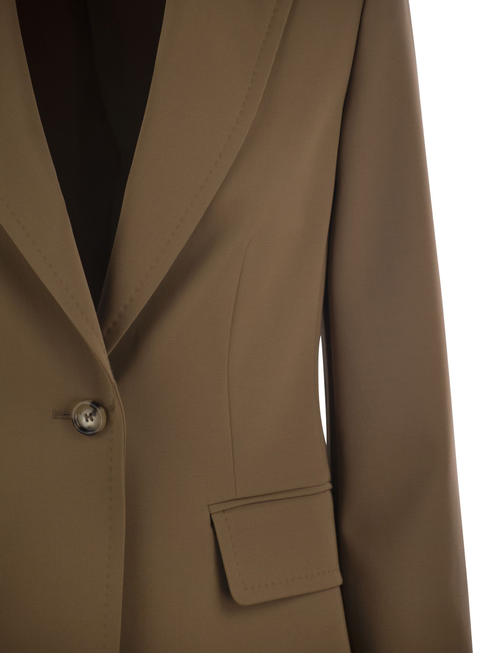 Maxmara Women Palchi - Wool Gabardine Blazer - 4