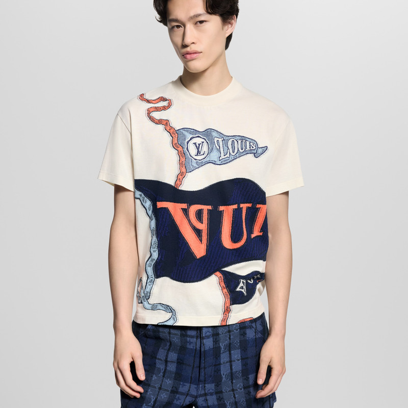 Intarsia Graphic T-Shirt 2