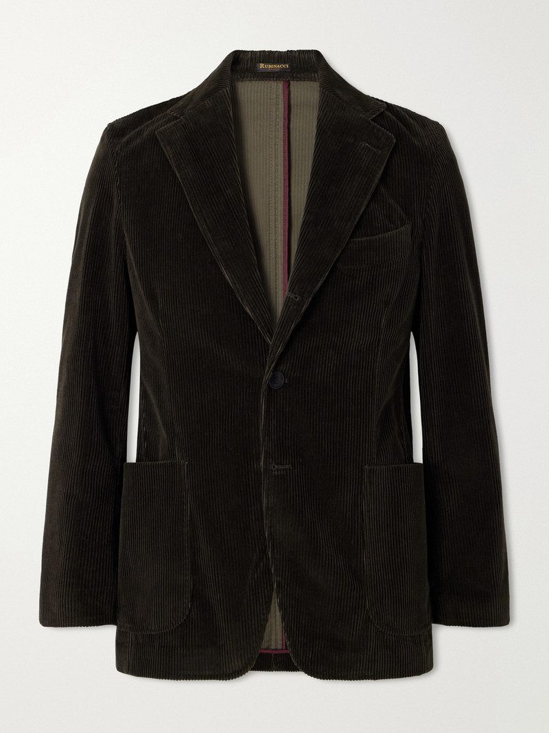 Darted Cotton-Corduroy Suit Jacket 1