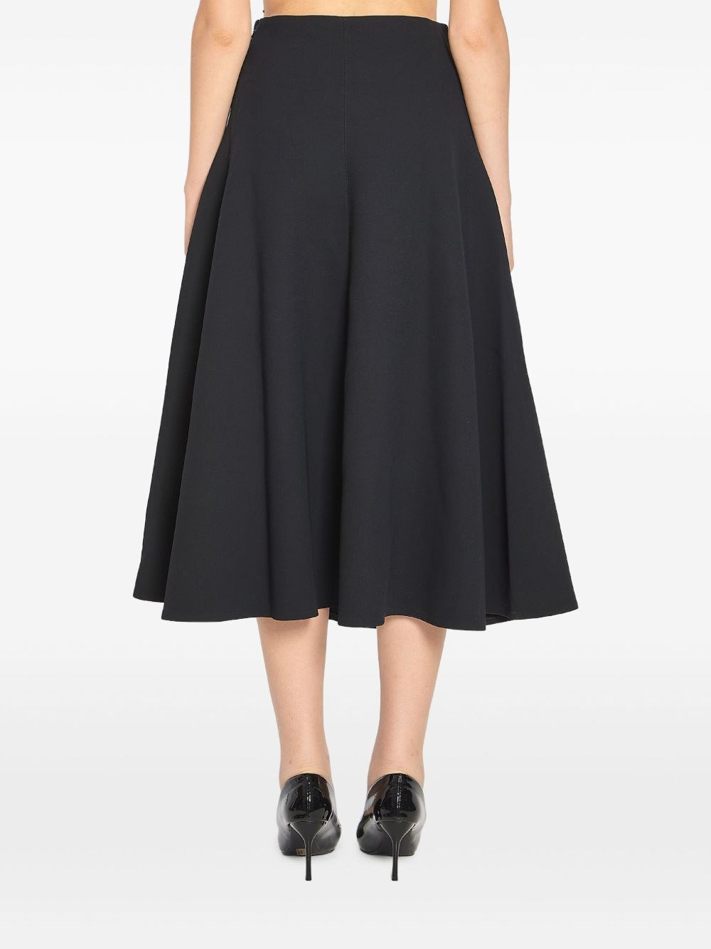 Flared maxi skirt - 3