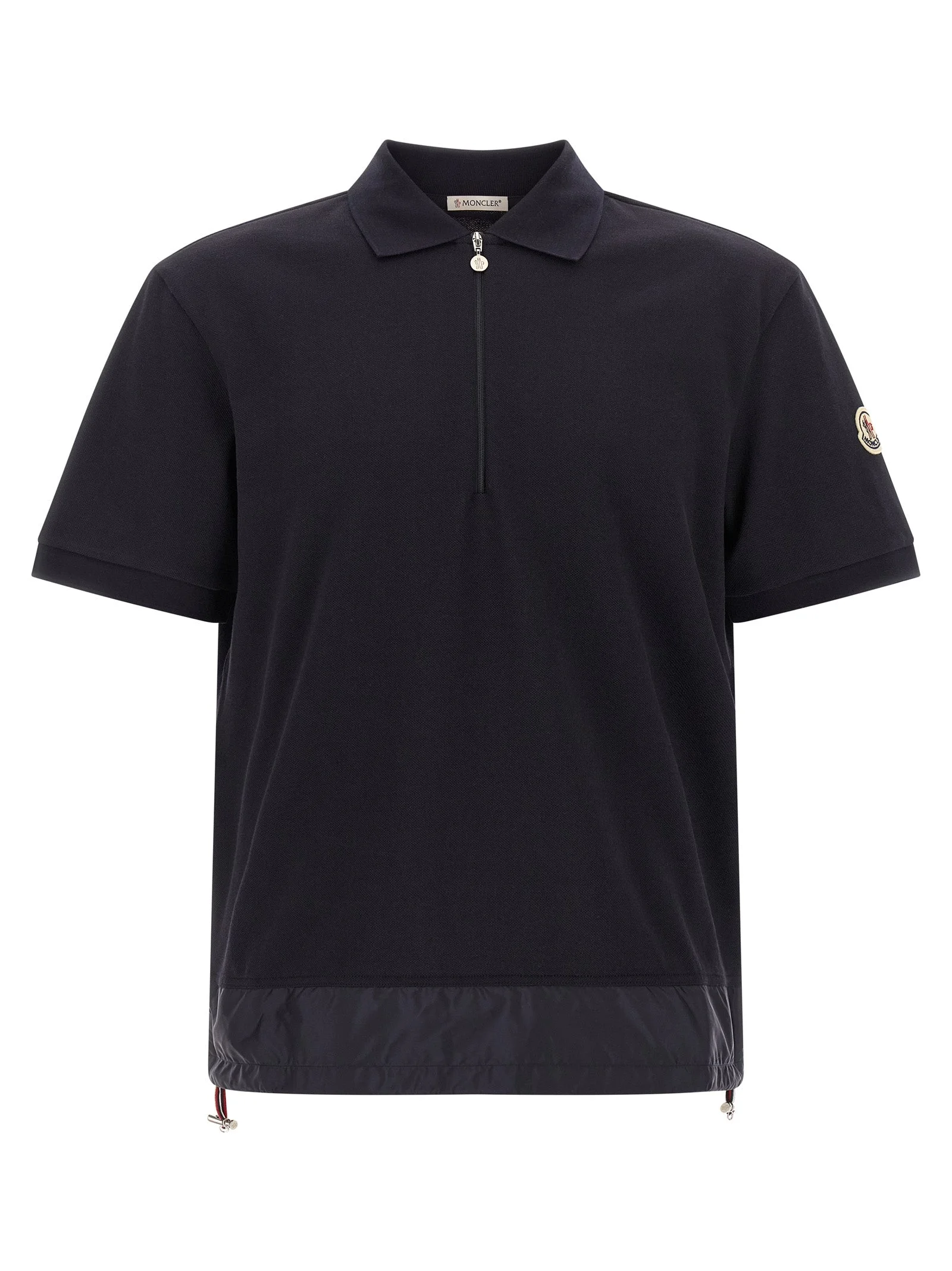 Half Zip Shirt Polo Blue - 1