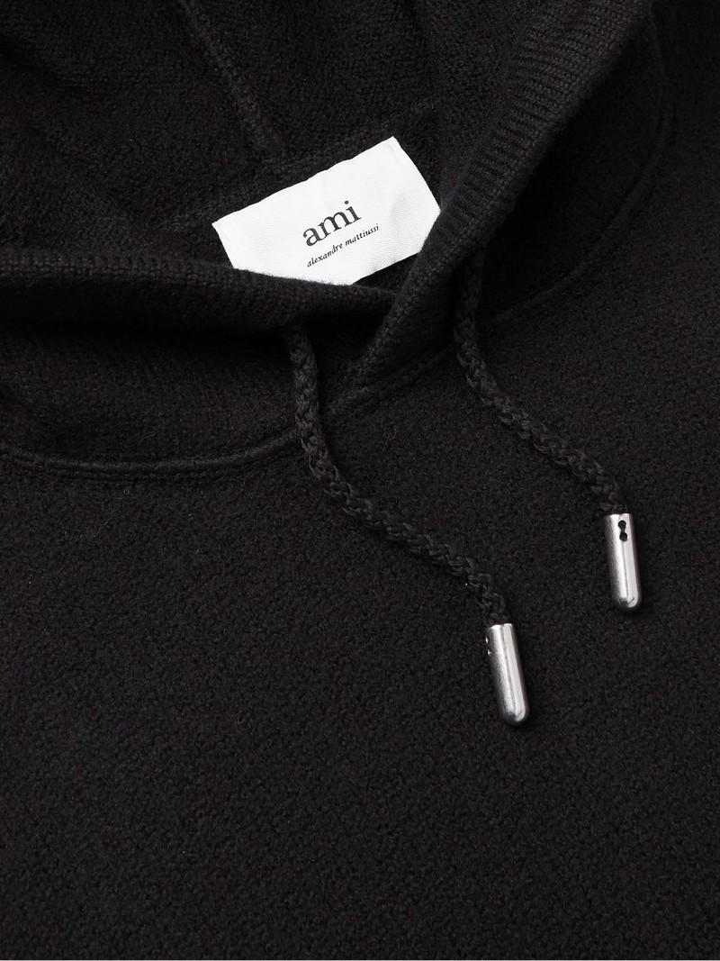 Intarsia-Knit Virgin Wool Hoodie 5