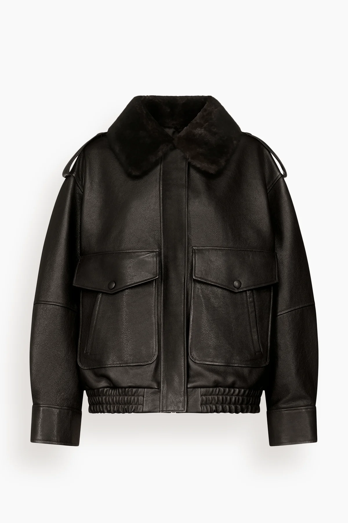 Russo Military Jacket in Coffee/Dark Brown - 1