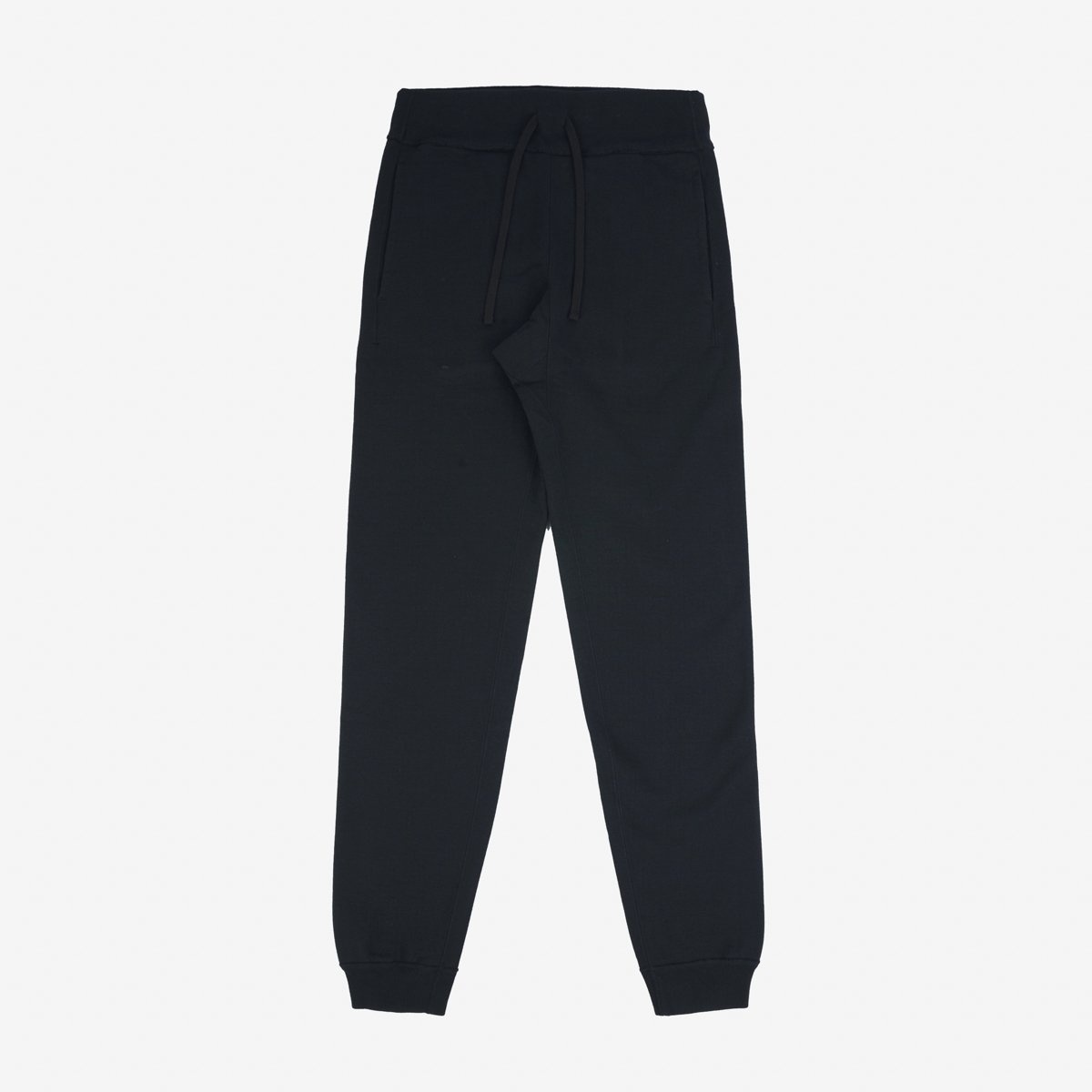 IHSW-70-BLK 14oz Ultra Heavyweight Loopwheel Cotton Sweat Pants - Black - 1