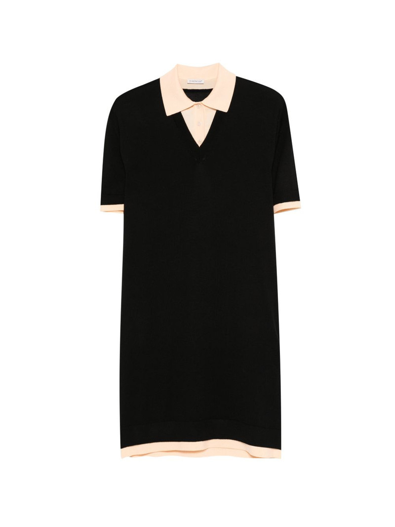 polo-collar mini dress 1