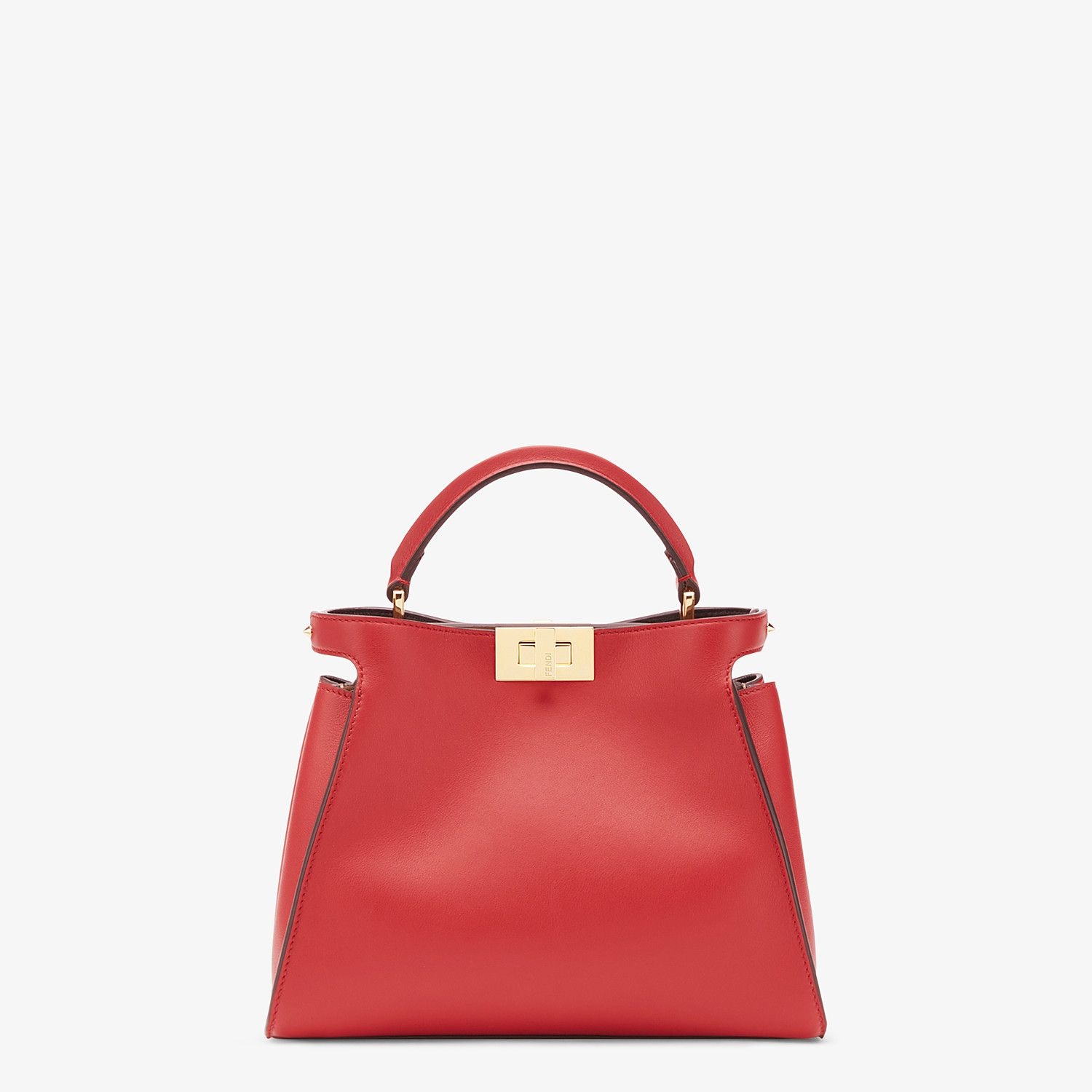 Red leather bag - 1