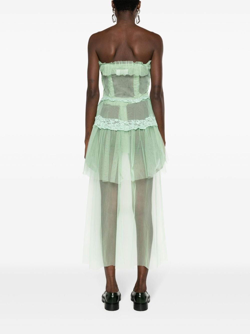 tulle corset dress - 4