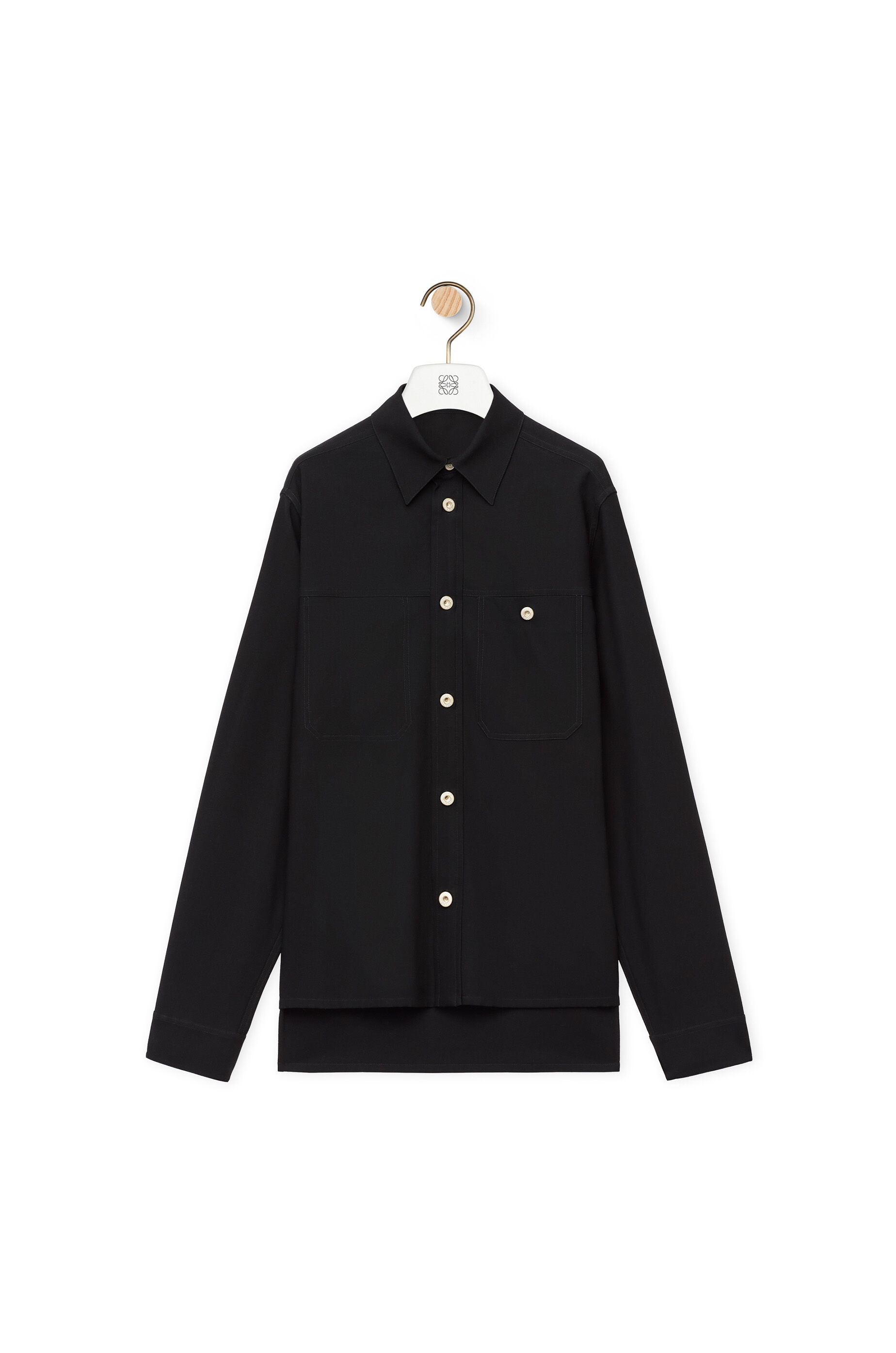 Overshirt in wool - 1