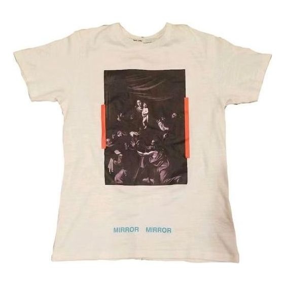 Off-White x MCA Figures of Speech Caravaggio T-Shirt 'White' OMAA002G190010160188 - 1