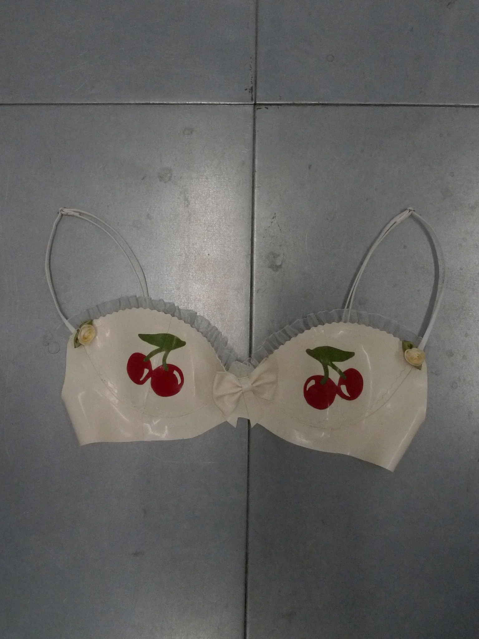 CHÉRIE BALCONETTE BRA CHERRY PRINT - 1