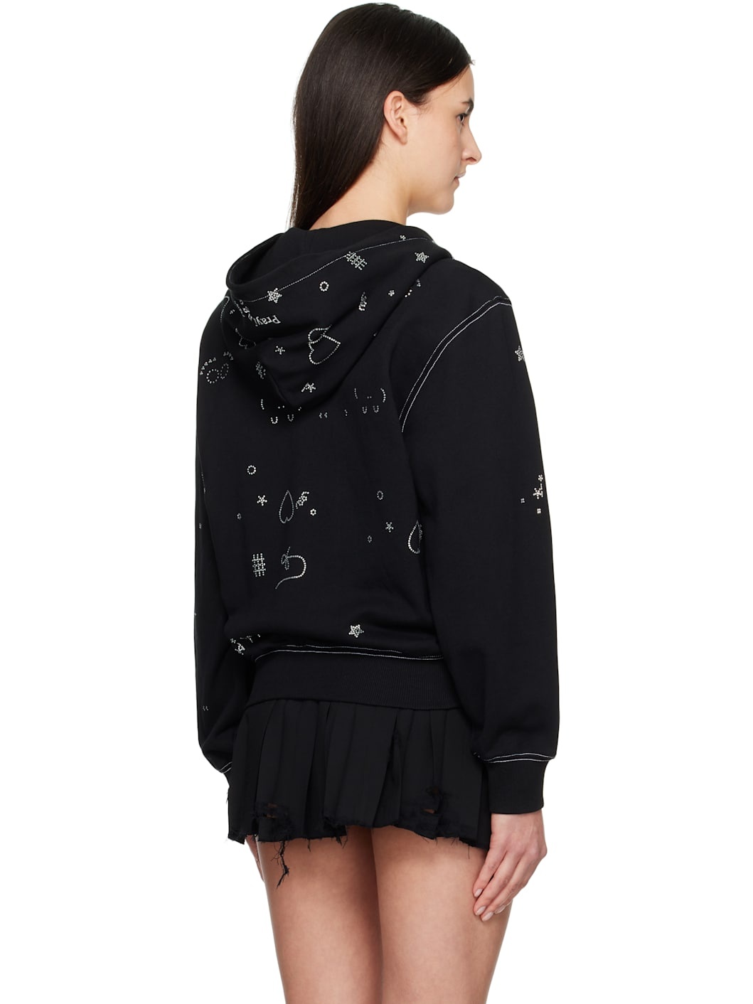 トップス praying 2013 Hoodie Black Praying Black '2013' Hoodie Praying