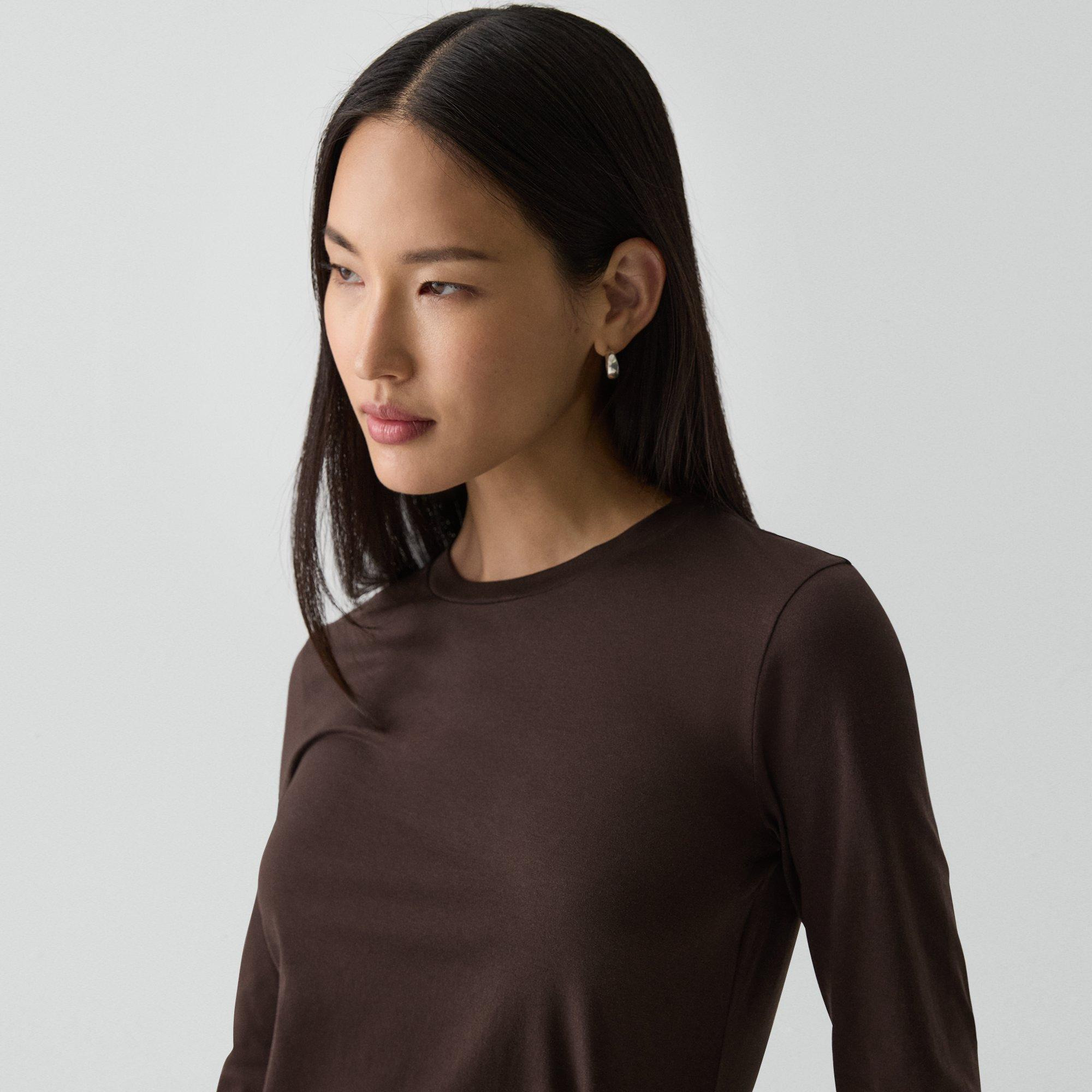 Tiny Long-Sleeve Tee in Organic Cotton - 5