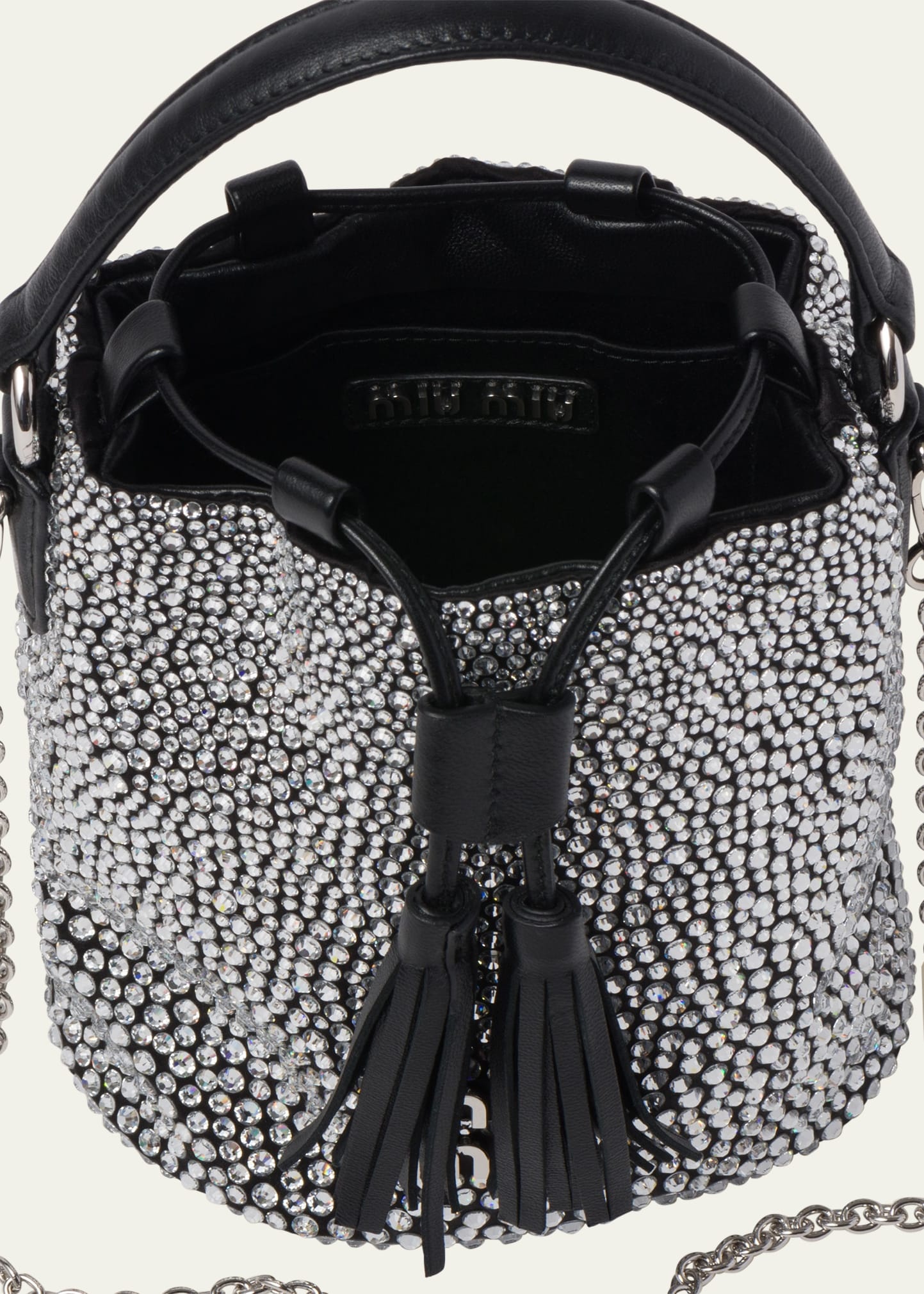 Raso Starlight Crystal Bucket Bag - 3