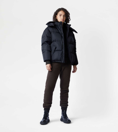 Tod's HOODED OVER DOWN JACKET - BLACK outlook