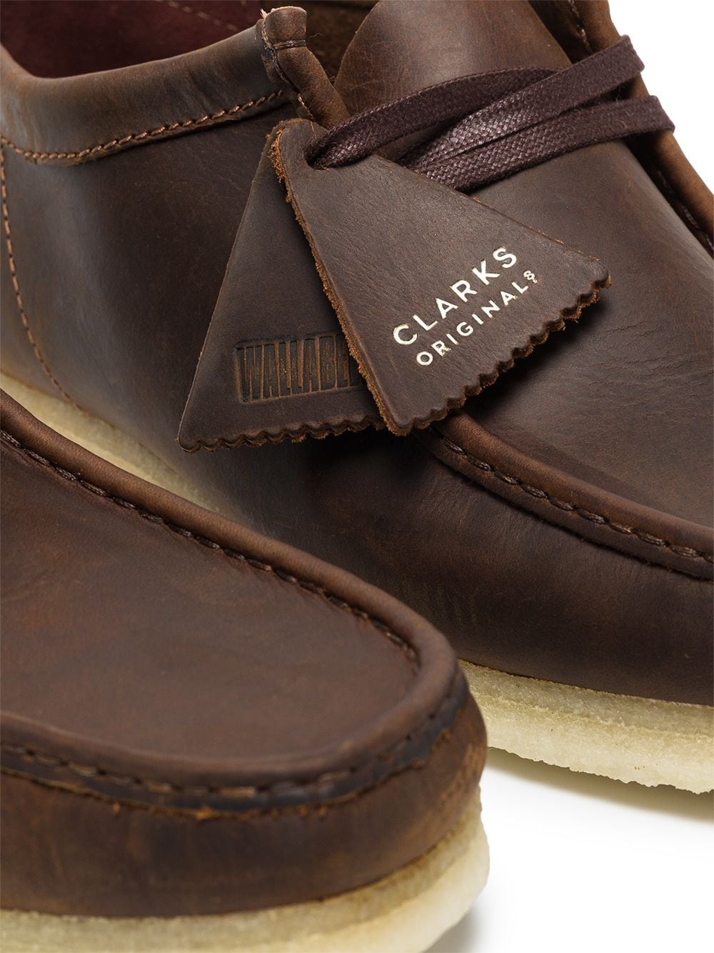 Wallabee leather lace-up boots - 2