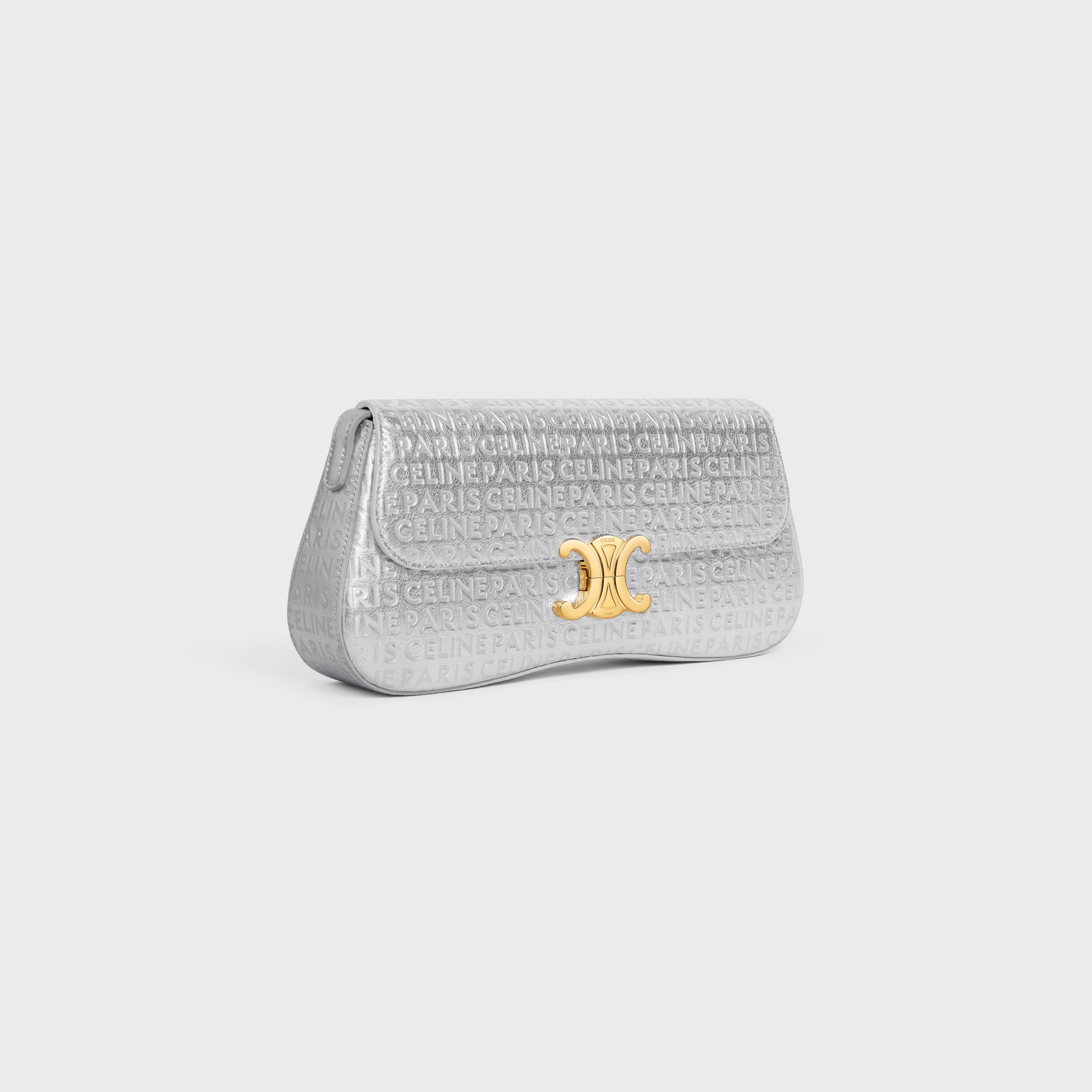 MEDIUM CELINE LOLA BAG in laminated calfskin with celine all-over - 2