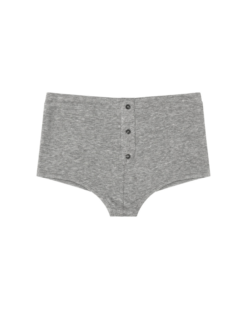 BOOTY SHORTS SILVER GRAIN 4