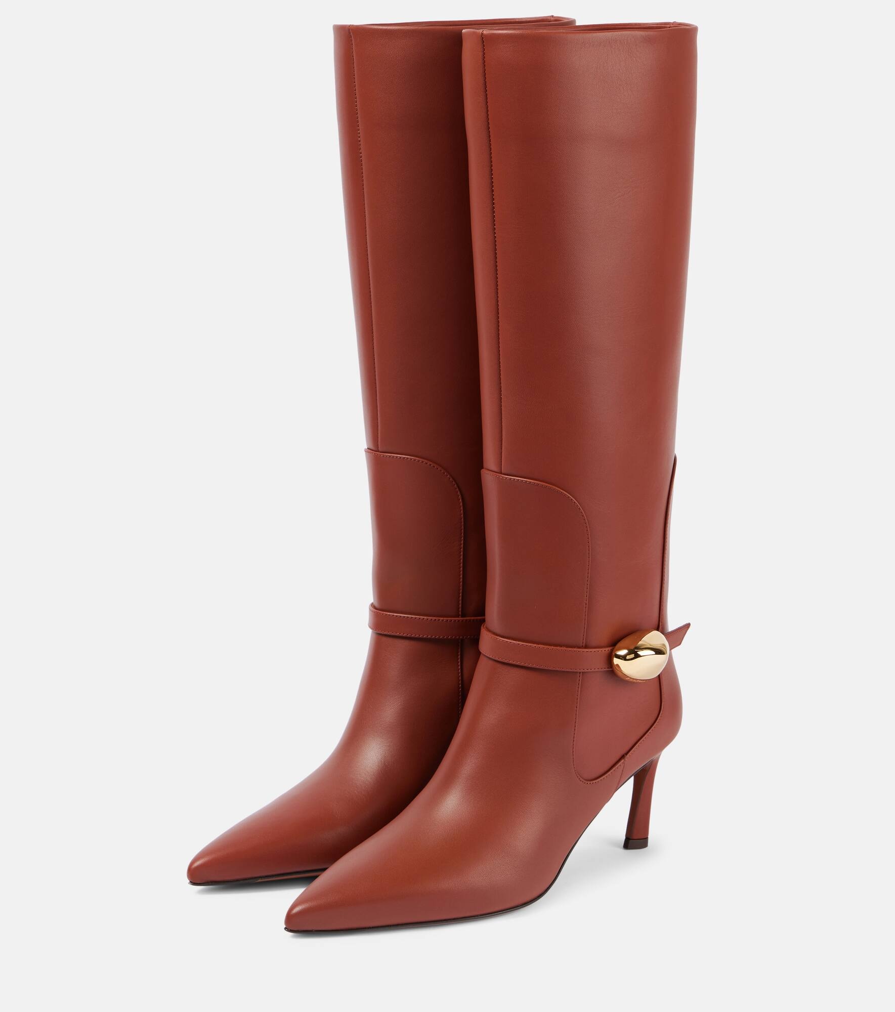 Harlow 65 leather knee-high boots - 3