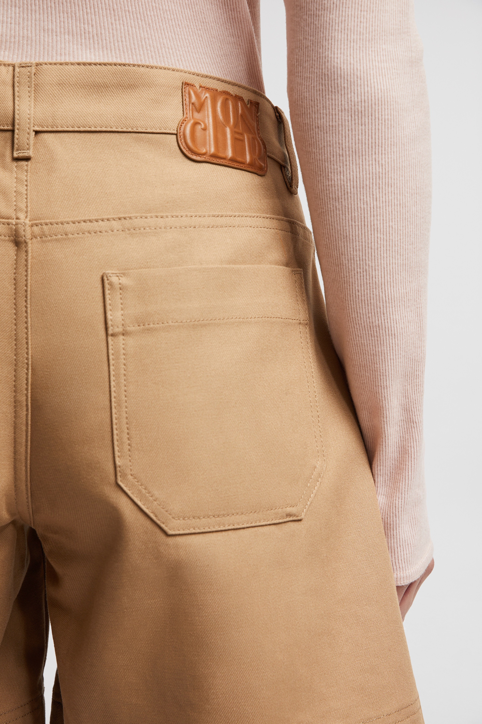 Cotton Gabardine Bermuda Shorts - 4