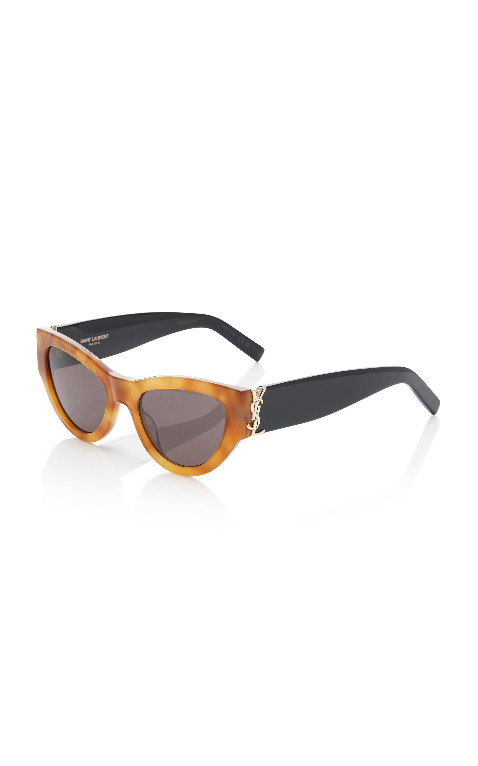 Cat-Eye Acetate Sunglasses brown - 3