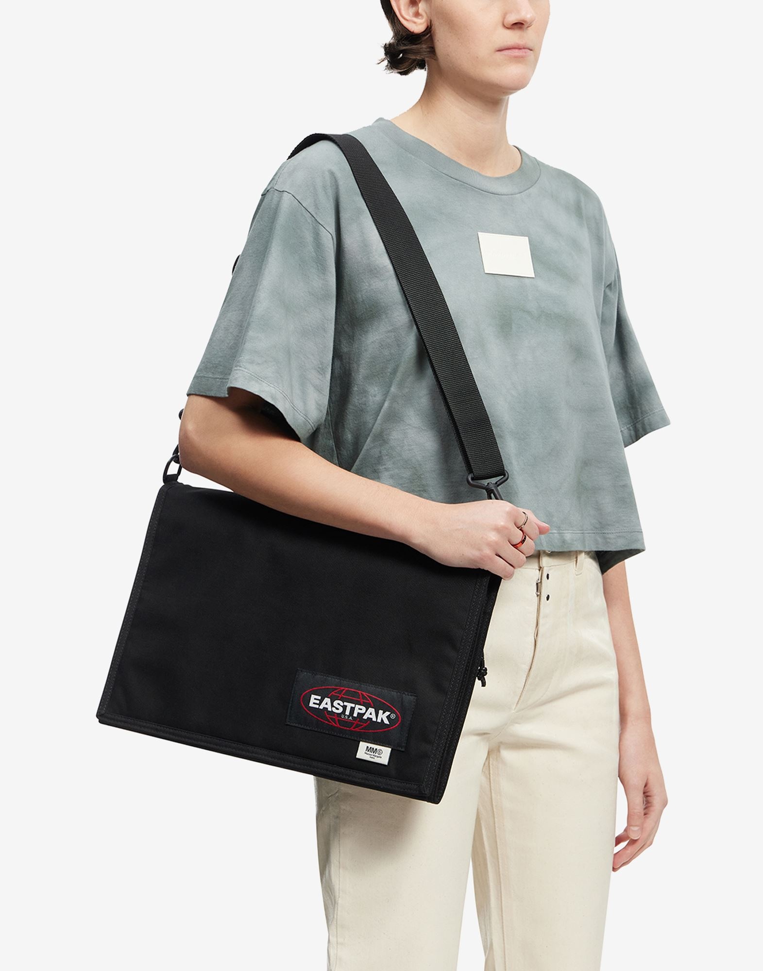 MM6 x Eastpak 
 Crew XL Shoulder Bag - 5